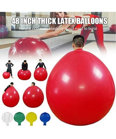 48 Inch Latex Climb in Balloon Latex Balloon Thickened for Party Home - White - CR19877WDIU $21.57 Balloons