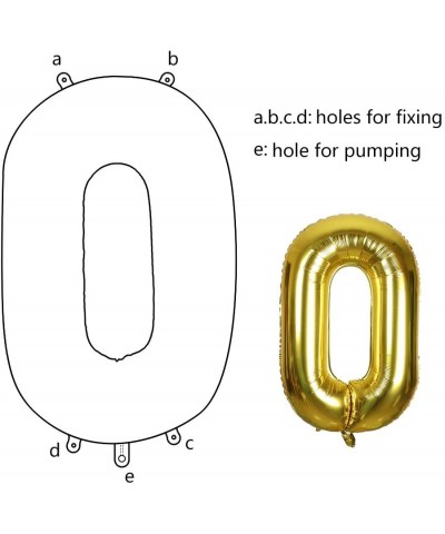 40 Inch Jumbo Number 10 Balloon Birthday Party Celebration Decoration Foil Helium Balloons-Gold - 10 Gold - CE18S4LQNY2 $5.13...