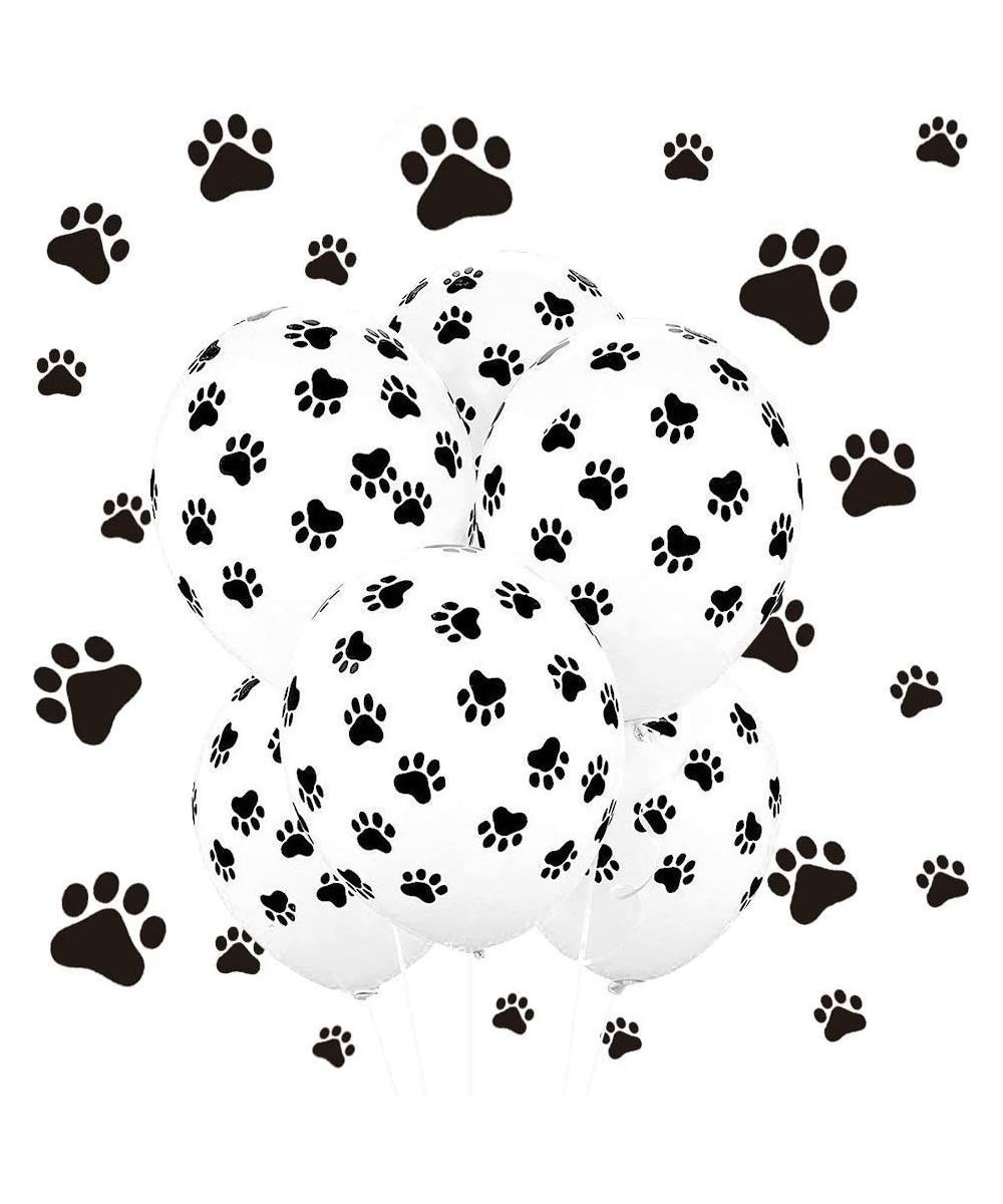 Print Latex Balloons-12"100 Pcs Paw Party Balloons Paw Print Latex Balloons for Weddings- Birthdays- Party Decorations - CE18...