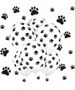 Print Latex Balloons-12"100 Pcs Paw Party Balloons Paw Print Latex Balloons for Weddings- Birthdays- Party Decorations - CE18...