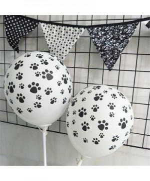 Print Latex Balloons-12"100 Pcs Paw Party Balloons Paw Print Latex Balloons for Weddings- Birthdays- Party Decorations - CE18...
