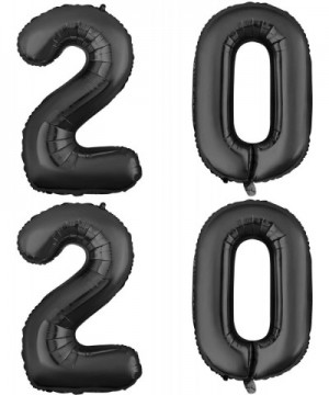 40 Inch Black Large 2020 Balloons Aluminum Foil Mylar Balloons for New Year Festival Party Anniversary Party Graduation Party...