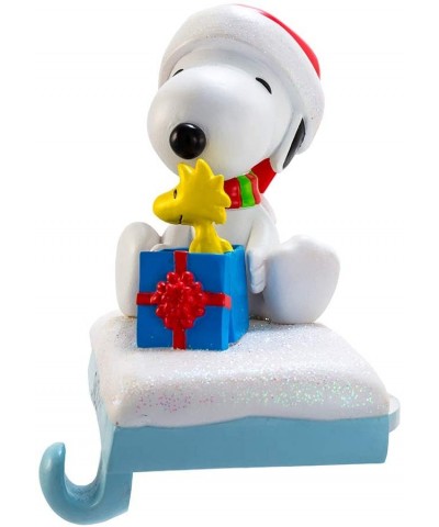 Snoopy and Woodstock Stocking Holder- 4.6-Inch - CK11JP3T713 $18.12 Stockings & Holders