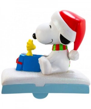 Snoopy and Woodstock Stocking Holder- 4.6-Inch - CK11JP3T713 $18.12 Stockings & Holders