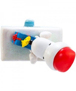 Snoopy and Woodstock Stocking Holder- 4.6-Inch - CK11JP3T713 $18.12 Stockings & Holders