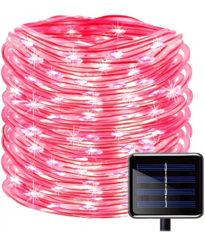 Solar Rope Lights Outdoor- 39ft 100LED LED Rope Lighting Waterproof Copper Wire Rope String Light for Christmas Home Garden P...