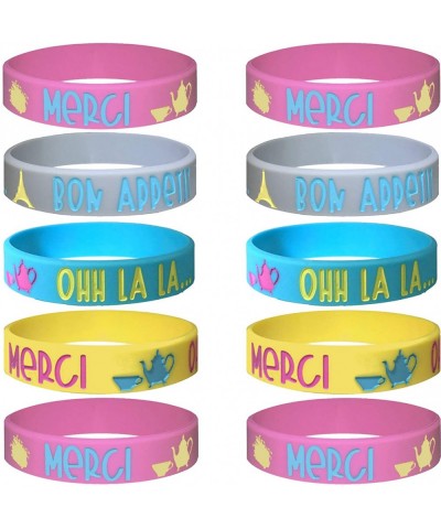 20 pcs Fancy Nancy Theme Party Favors Wristband- Paris- Tea Party/Size Adult and Kids. (Ohh la la- Kids) - Ohh La La... - CC1...