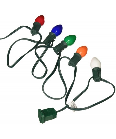 Christmas Lights Set Multi-Color Ceramic 25-Count C7 - CX1110JPRRD $15.89 Indoor String Lights