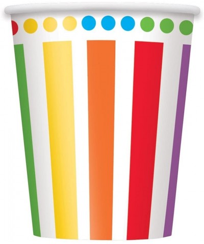 9oz Rainbow Party Cups 8ct - CY11JT55I97 $5.73 Tablecovers