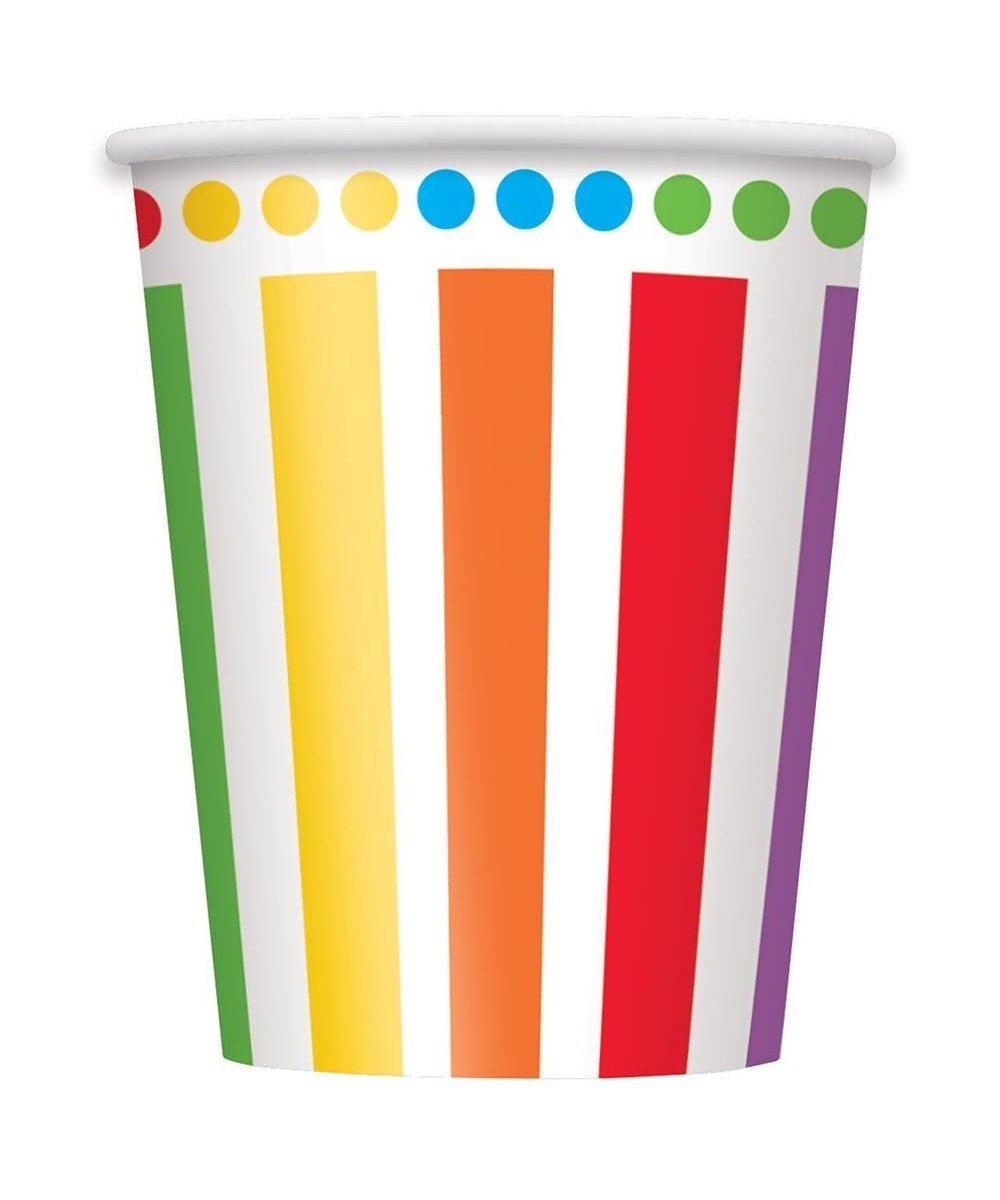 9oz Rainbow Party Cups 8ct - CY11JT55I97 $5.73 Tablecovers