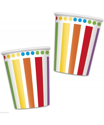 9oz Rainbow Party Cups 8ct - CY11JT55I97 $5.73 Tablecovers