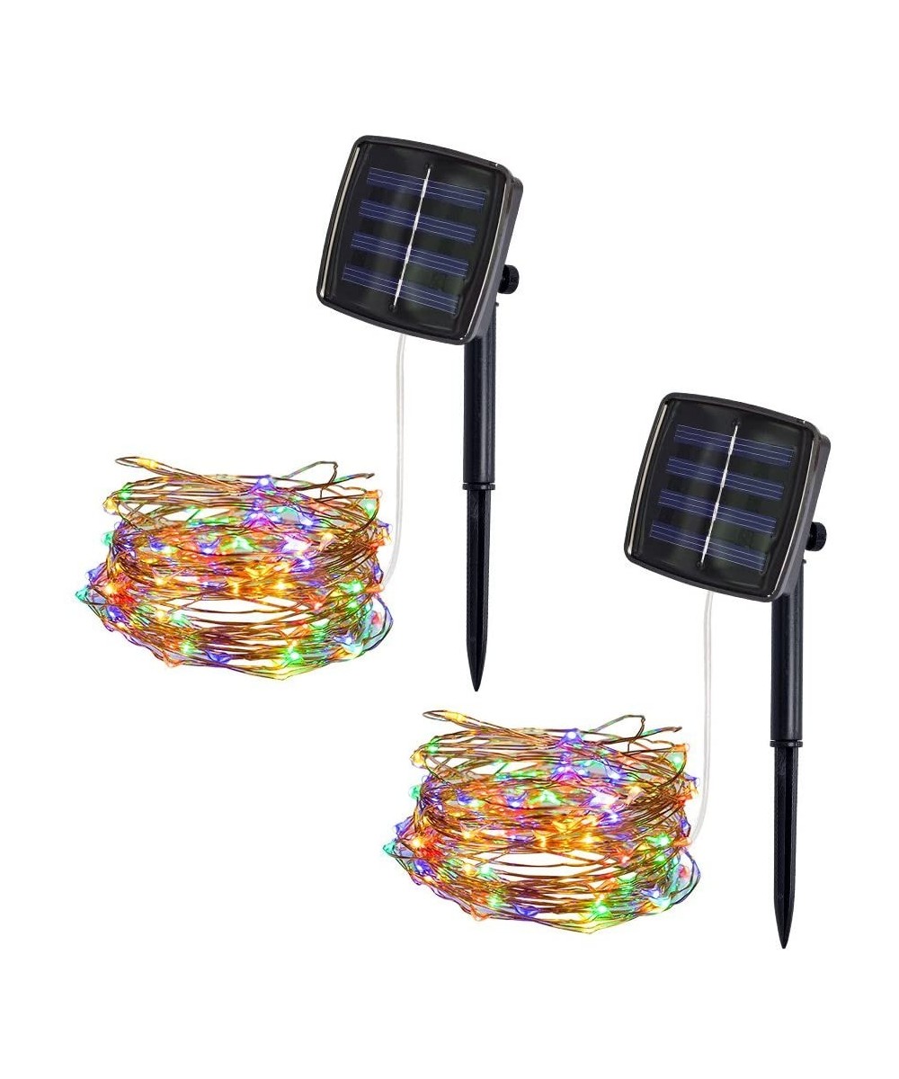 Solar String Lights-5M 50 LED Copper Wire Lights- Fairy Lights-Solar String Lights Outdoor Waterproof Solar Decoration Lights...