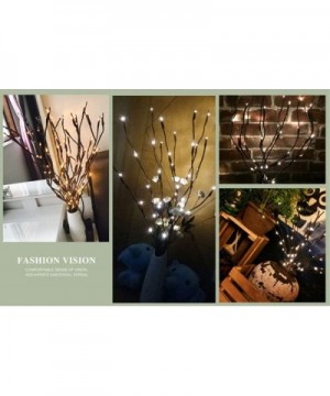 3 Pack 76cm LED Branch Twig Light Tree Light Flexible Branch Decoration Light for Indoor Home Shop Windows Vase Table Living ...