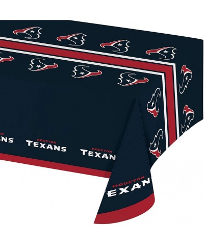 Houston Texans Plastic Tablecloths- 3 ct - CF18NRCIMA4 $26.04 Tablecovers