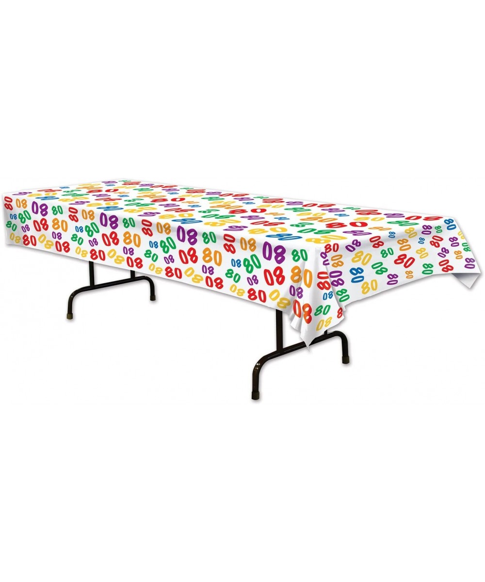80 Tablecover- 54 by 108-Inch- Multicolor - CP11T1KJGAL $5.57 Tablecovers