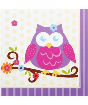 Owl Blossom Party Supplies - Lunch Napkins (16) - C1115YBUITZ $9.56 Party Tableware