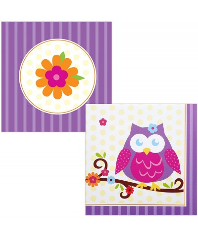 Owl Blossom Party Supplies - Lunch Napkins (16) - C1115YBUITZ $9.56 Party Tableware