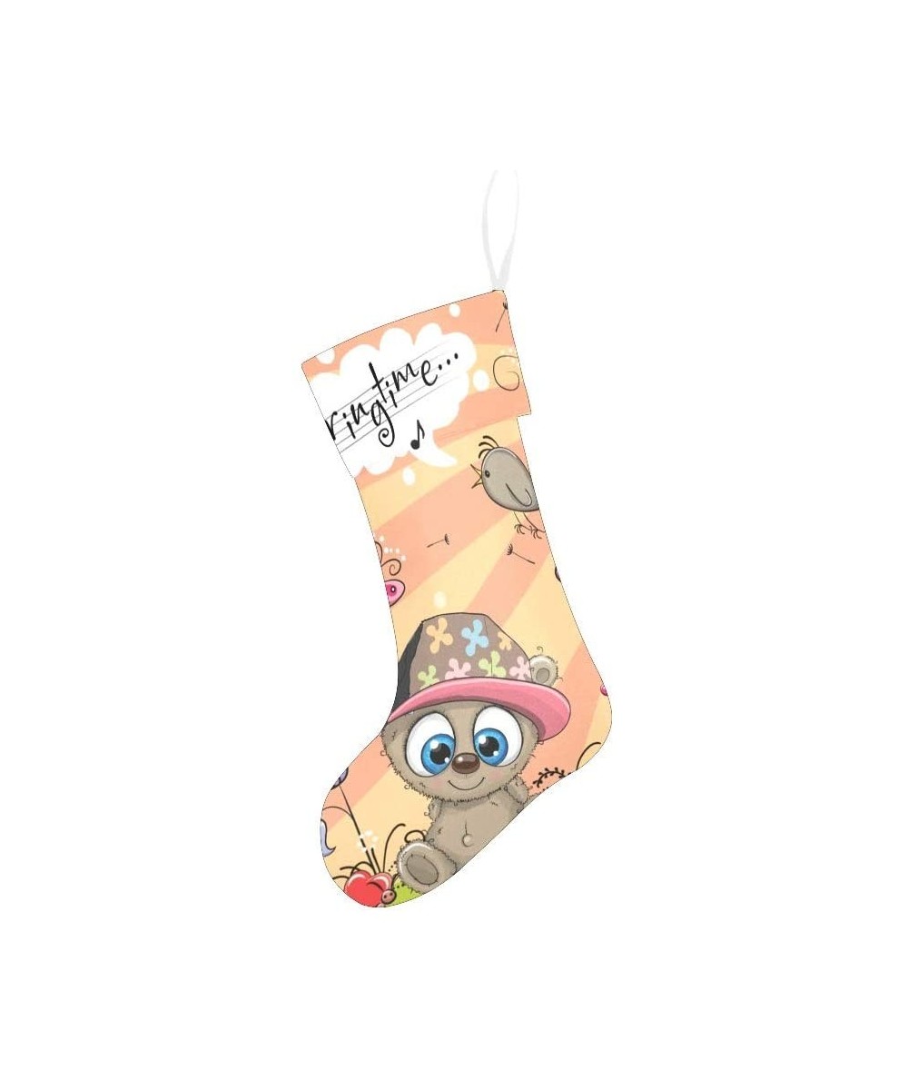 Sunshine Bear Christmas Stocking for Family Xmas Party Decoration Gift 17.52 x 7.87 Inch - Multi10 - CK19HL3A42C $17.54 Stock...