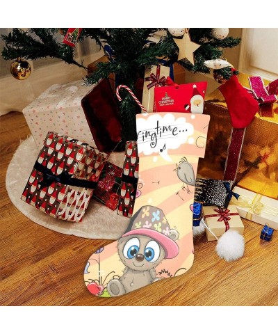 Sunshine Bear Christmas Stocking for Family Xmas Party Decoration Gift 17.52 x 7.87 Inch - Multi10 - CK19HL3A42C $17.54 Stock...