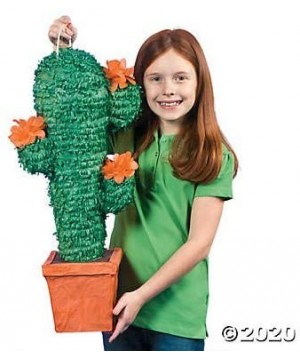 Cactus Pinata - Fiesta and Cinco de Mayo Party Decor - CP11896BICN $24.15 Piñatas