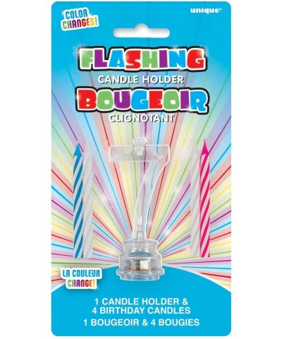 Multicolor Flashing Number 7 Cake Topper & Birthday Candle Set- 5pc - CW11M6EJ7IV $5.94 Birthday Candles