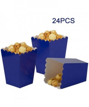 Navy Blue Popcorn Boxes Mini Paper Popcorn Box Cardboard Popcorn Container for Party- Pack of 24 - Navy Blue - CK18AKLCX3G $6...