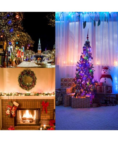 50-Count Battery Operated Christmas Lights-Mini Lights Set for Wreath Decor-Christmas Tree-Thanksgiving Day- Seasonal - Green...