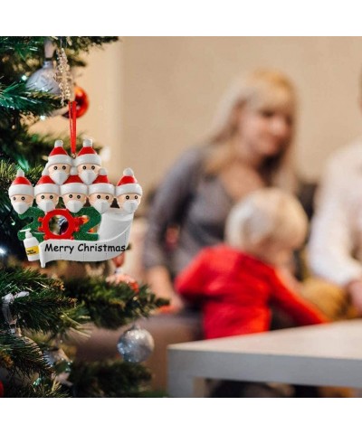 2020 Christmas Tree Ornaments Decorations- Christmas Decorations Set for Indoor- Quarantine Survivor Family Customized Christ...