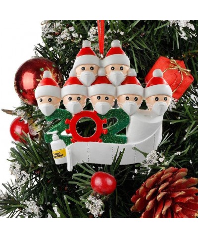 2020 Christmas Tree Ornaments Decorations- Christmas Decorations Set for Indoor- Quarantine Survivor Family Customized Christ...