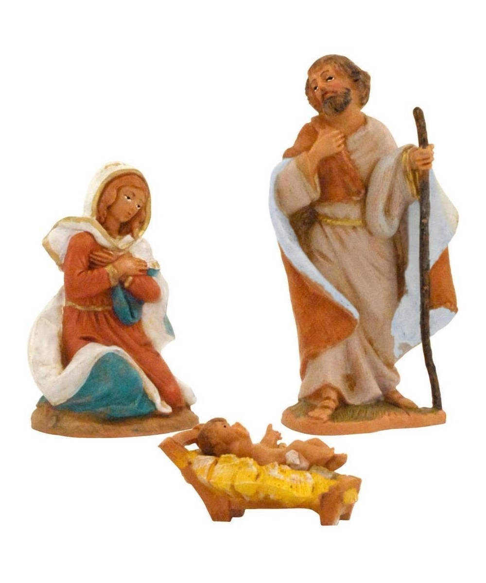 3.5" Holy Family Figurine Nativity Village Collectible 55011 - CS114X7W54H $24.03 Nativity