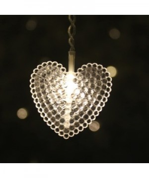 Lainin 4M 96 LEDS 18P Hearts Love Shape LED String Curtain Light For Christmas Wedding Party Decoration Chandelier Luminaries...
