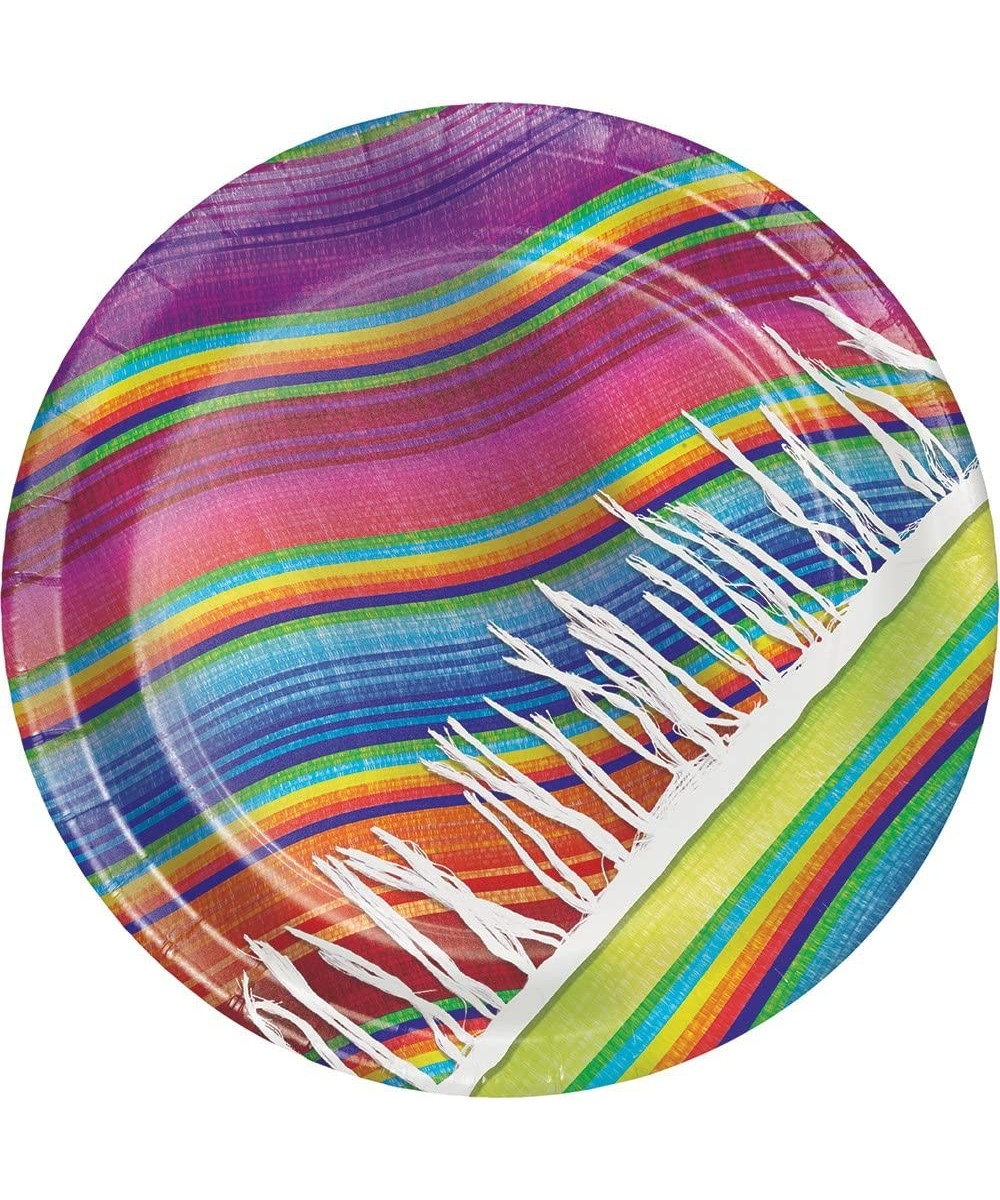 96 Count Sturdy Style Dinner/Large Paper Plates- Serape - CG17Y2CGO93 $17.00 Invitations