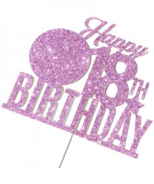 Happy 18th Birthday Cake Topper- 18th Birthday Party Decor- Funny Eighteen Years Old Cake Topper- 18th Birthday Party Decorat...