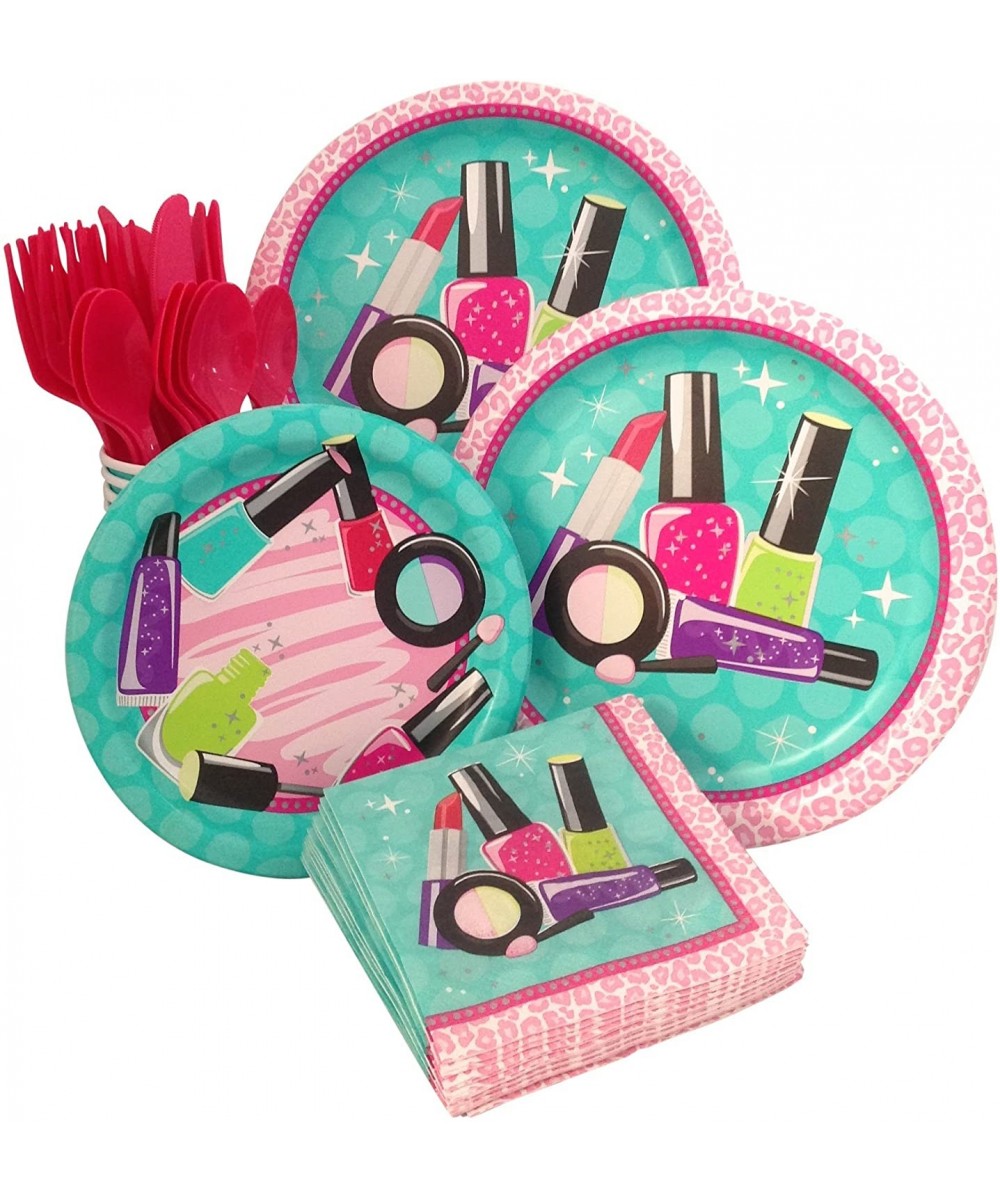 Makeup Spa Birthday Party Supply Pack Bundle For 8 Guests - CA12FOQZ92F $14.20 Party Packs