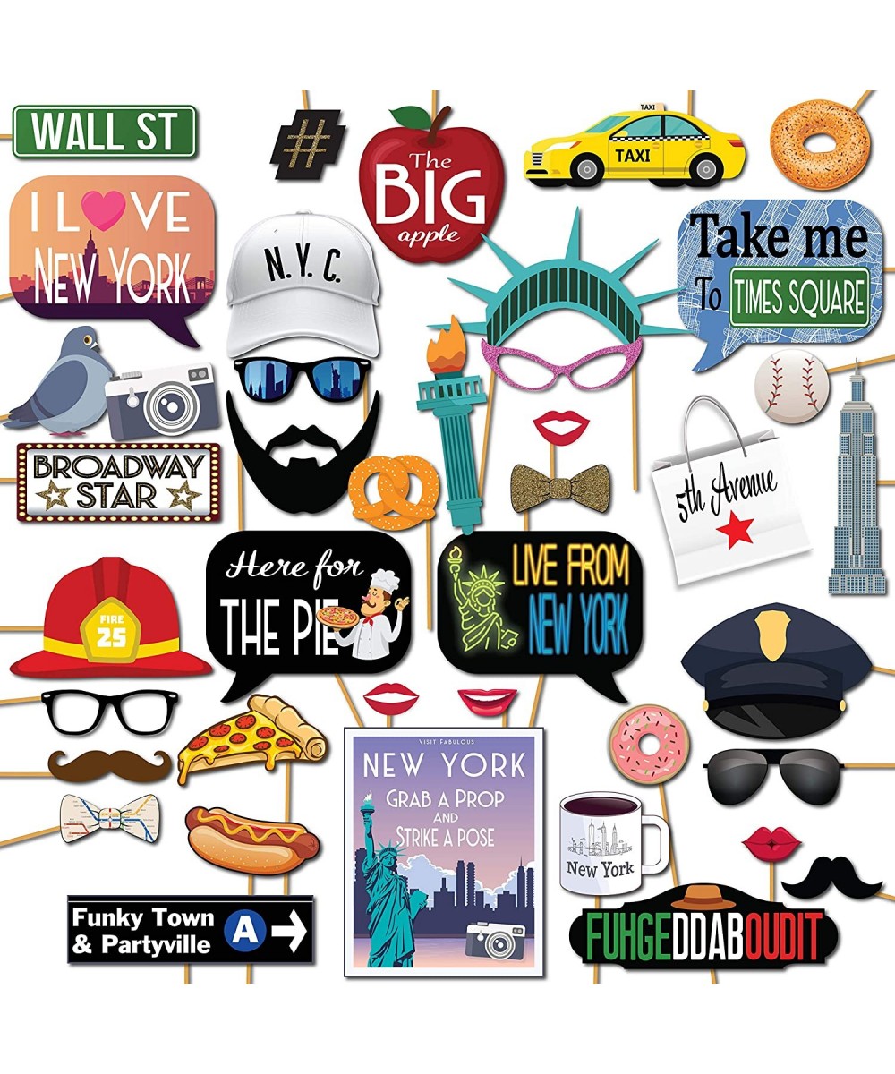 New York City Times Square Party Decoration Photo Booth Props - CH18ZSXM738 $9.59 Photobooth Props