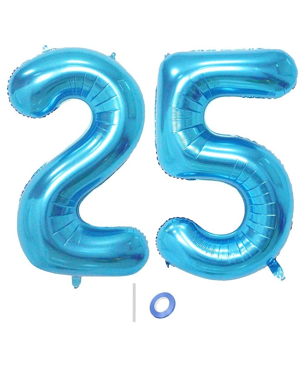 2pcs 40 Inch Number Balloon Foil Balloon Number 25 Jumbo Giant Balloon Prom Balloon Mylar Huge Number Balloon for Birthday Pa...