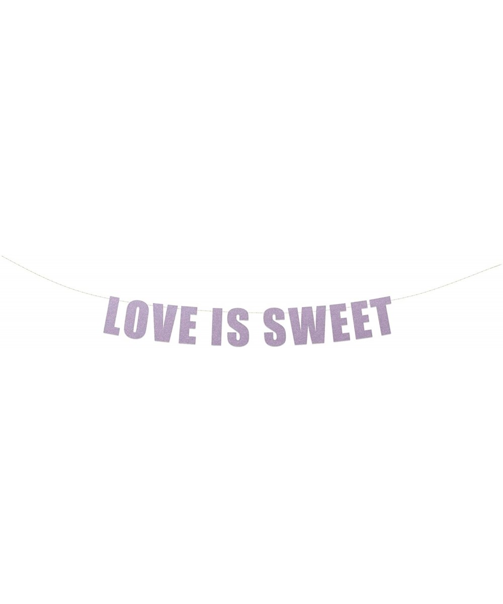 Love is Sweet Banner - Wedding- Engagement- Bridal Shower- Birthday- Bachelorette- Anniversary- Holiday Party Banner Signs De...
