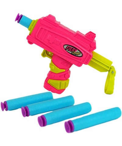 Girl Ultra Foam Dart Gun Fiery Spirit Power Shot Super Powerful Shotgun Blaster Shot Handgun. Plus 1 Collectable Bouncy Ball ...