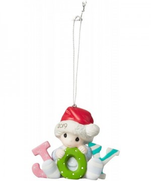 Baby's First Christmas 2019 Dated Bisque Porcelain Boy 191006 Ornament- One Size- Multi - C418O5TYU7I $22.78 Ornaments