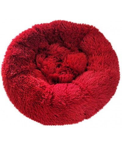 Comfortable Plush Kennel Pet Mat- Dog Cat Bed Extra Plush Sofa Style Couch with Pillow for Pet House Crate Kennel- Pet Litter...