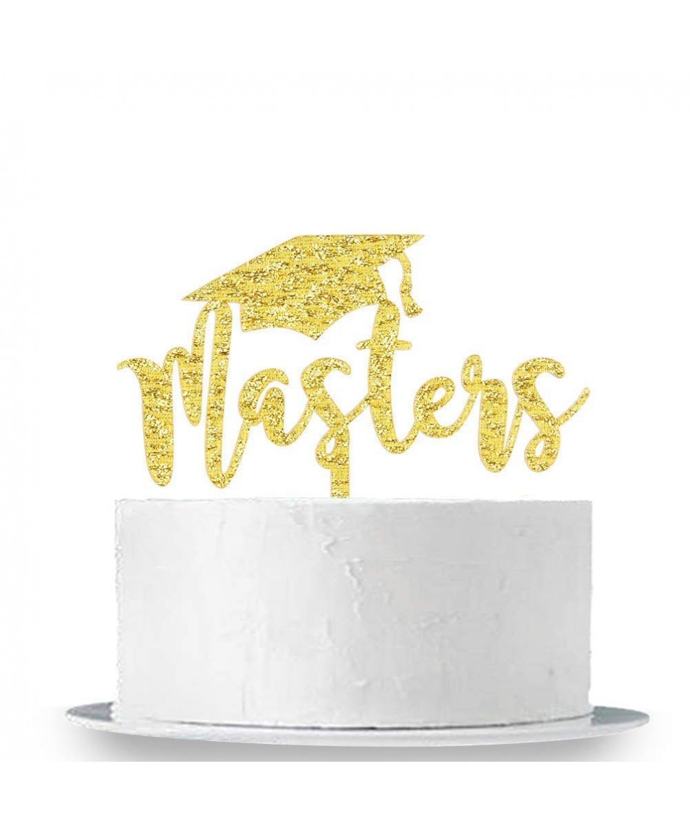 Masters Cake Topper Congrats Grad Cake Topper - 2020 Graduation-Class of 2020 Party Decorations Supplies - CS18S8W3SXO $7.13 ...