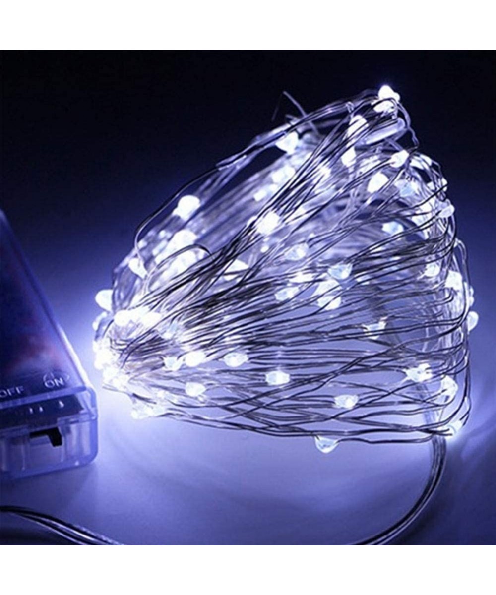 Waterproof Solar String Lights-200 LED Copper Wire Lights-Outdoor/Indoor Solar Decoration Lights for Gardens-Home-Party-Chris...