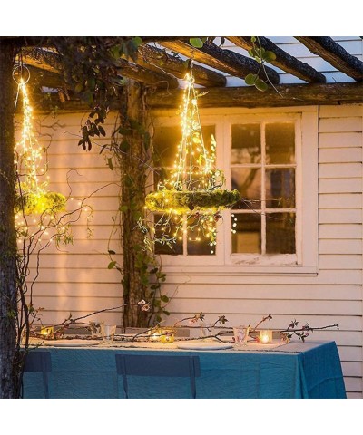 Waterproof Solar String Lights-200 LED Copper Wire Lights-Outdoor/Indoor Solar Decoration Lights for Gardens-Home-Party-Chris...