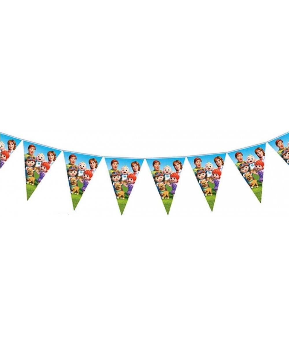 Cocomelon Party Banner for Kids Baby Shower Birthday Party Decorations - C519DM4E683 $5.66 Banners
