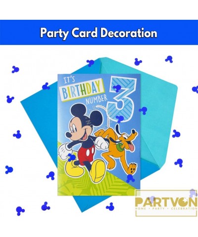 Mini Mouse Table Confetti - Baby Boy One Birthday Party Mouse Theme Party Supplies 1.5Oz Blue - Blue Mouse - CJ1906YOTQD $7.2...