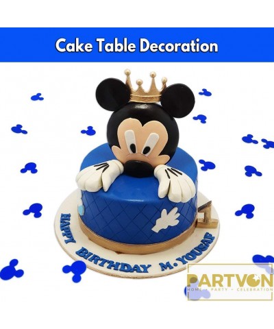 Mini Mouse Table Confetti - Baby Boy One Birthday Party Mouse Theme Party Supplies 1.5Oz Blue - Blue Mouse - CJ1906YOTQD $7.2...