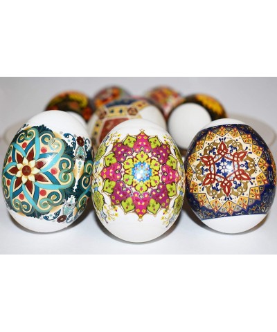 Lot 3 Thermo Heat Shrink Sleeve Decoration Easter Egg Wraps Pysanka Pysanky - for 21 Easter Eggs - CF18OUQGEDQ $7.80 Favors