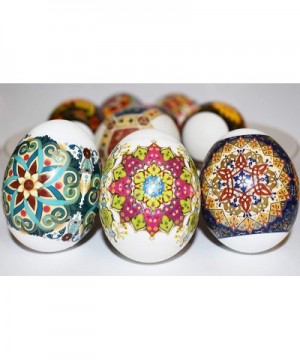 Lot 3 Thermo Heat Shrink Sleeve Decoration Easter Egg Wraps Pysanka Pysanky - for 21 Easter Eggs - CF18OUQGEDQ $7.80 Favors