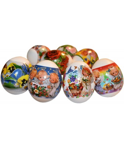 Lot 3 Thermo Heat Shrink Sleeve Decoration Easter Egg Wraps Pysanka Pysanky - for 21 Easter Eggs - CF18OUQGEDQ $7.80 Favors