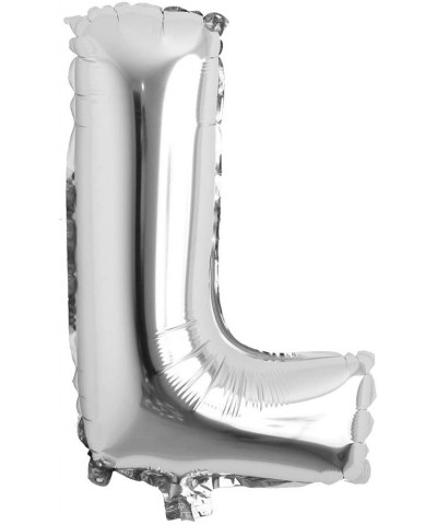 32 inch Letter Balloons Silver Alphabet Number Balloons Foil Mylar Party Wedding Bachelorette Birthday Bridal Shower Graduati...